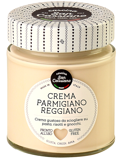 Parmigiano Reggiano creamy sauce Cascina San Cassiano